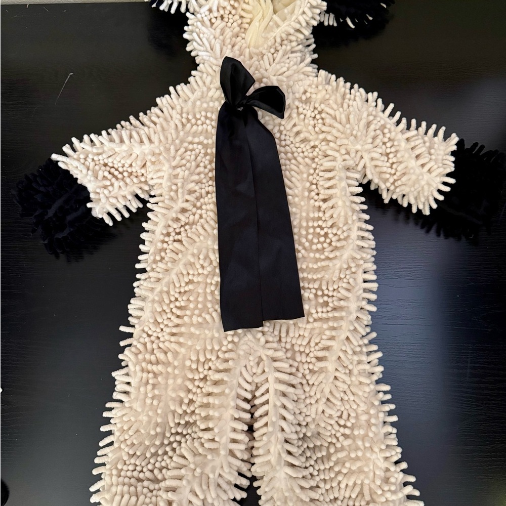 Adorable Cream and Black Kids Sheep Costume - Picture 2 of 5